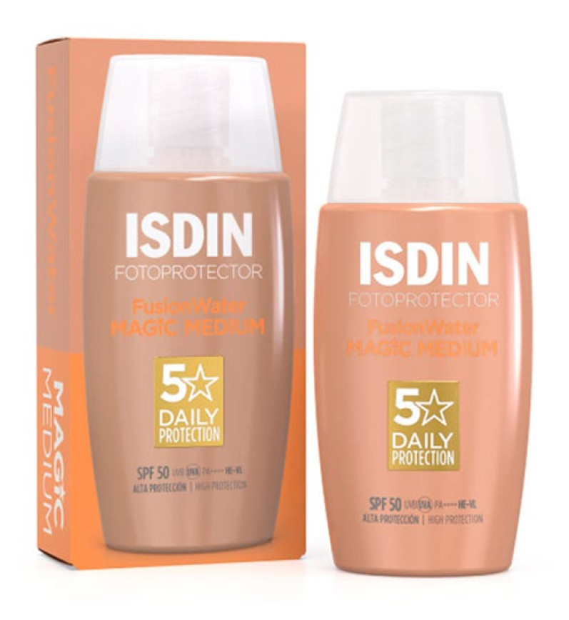 ISDIN Fusion Water MAGIC Color SPF50 50 ml