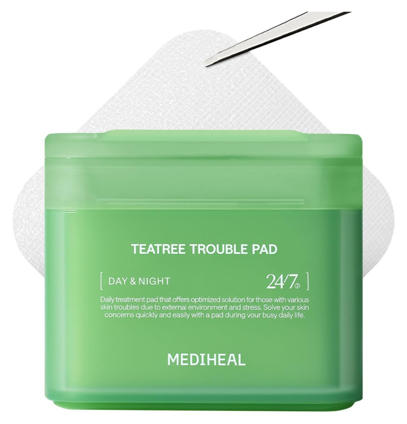 MEDIHEAL Teatree Trouble Pad 100 unidades