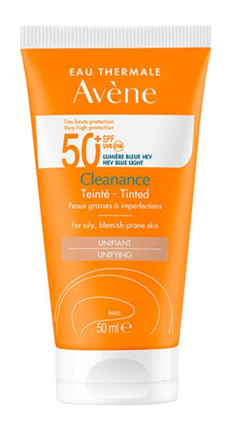 Avène Cleanance Solar con Color SPF50+ 50 ml
