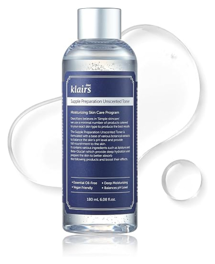 Klairs Supple Preparation Unscented Toner 180 ml