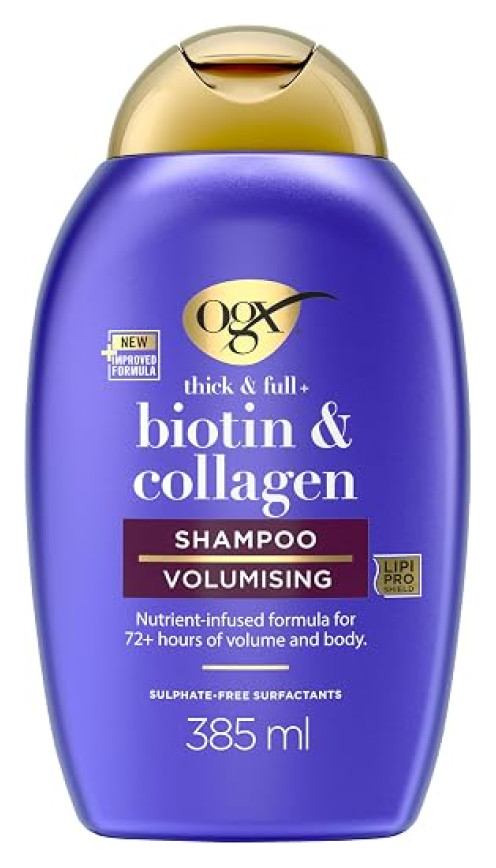 OGX Biotin & Collagen Champú Voluminizador 385 ml