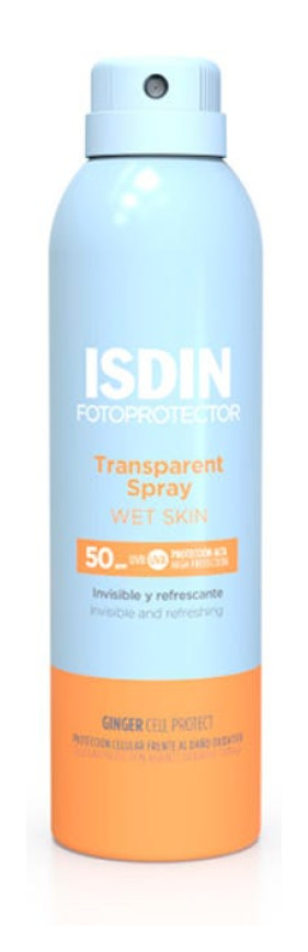 ISDIN Transparent Spray Wet Skin SPF50 250 ml