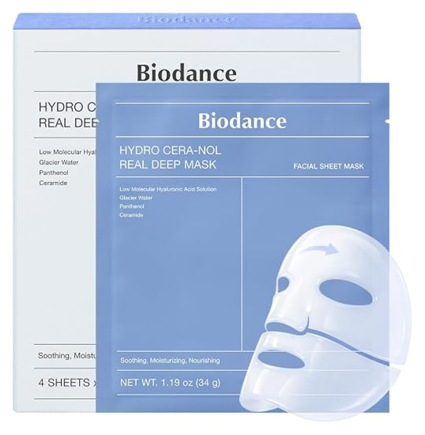 BIODANCE Hydro Cera-nol Real Deep Mask 4 unidades